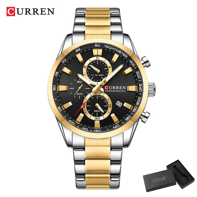 Relógio Curren Masculino Original de Luxo - Titan - Curren Brasil