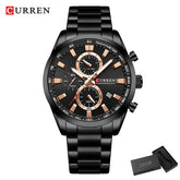 Relógio Curren Masculino Original de Luxo - Titan - Curren Brasil