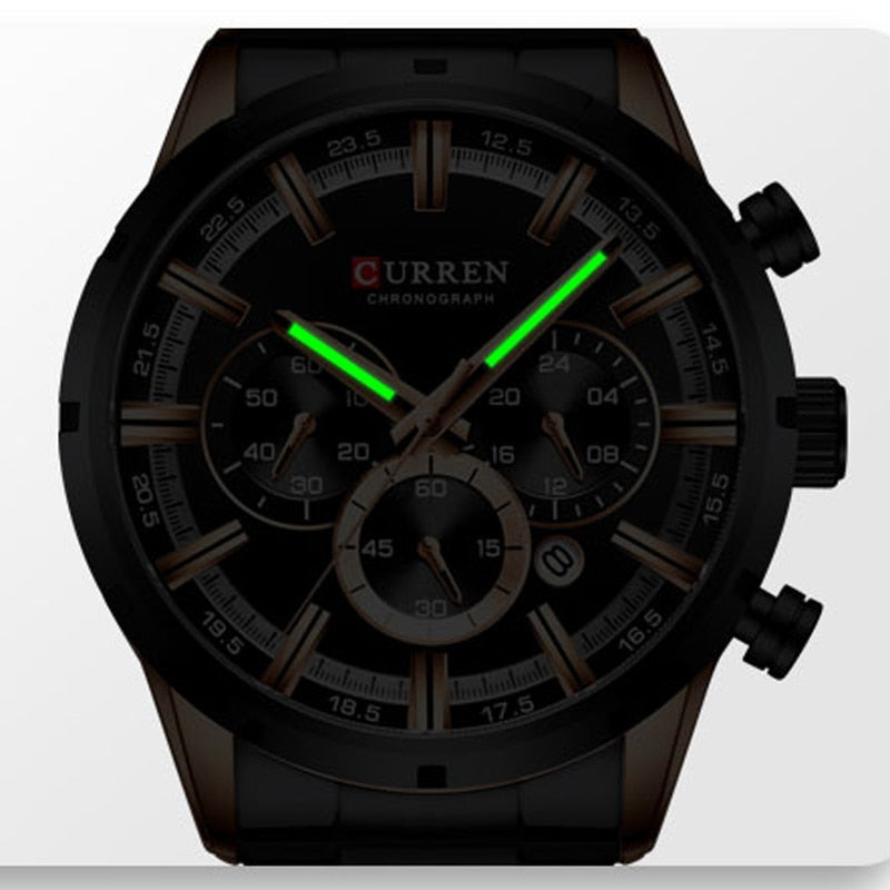 Relógio Curren Masculino de Luxo Original - Navigator Pro - Curren Brasil